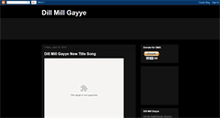 Desktop Screenshot of dillmillgayye36.blogspot.com