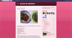 Desktop Screenshot of bugunnepisirsek.blogspot.com