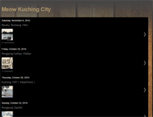 Tablet Screenshot of meowkuchingcity.blogspot.com