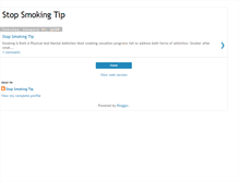 Tablet Screenshot of beststopsmokingtip.blogspot.com