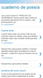 Mobile Screenshot of cuadernopoesia.blogspot.com