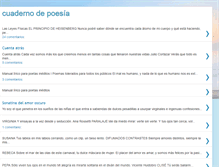 Tablet Screenshot of cuadernopoesia.blogspot.com