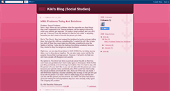 Desktop Screenshot of kikisblogsocialstudies.blogspot.com