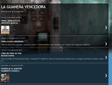 Tablet Screenshot of laguanenavencedora.blogspot.com