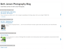 Tablet Screenshot of bethjansenphotographynews.blogspot.com