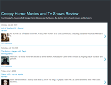 Tablet Screenshot of creepymovies-tvshows-review.blogspot.com