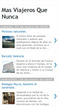 Mobile Screenshot of masviajerosquenunca.blogspot.com