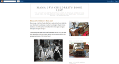 Desktop Screenshot of mamajjschildrensbooklist.blogspot.com