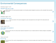 Tablet Screenshot of environmentimpacts.blogspot.com