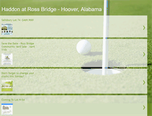Tablet Screenshot of haddonatrossbridge.blogspot.com