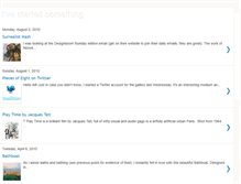 Tablet Screenshot of ivestartedsomething.blogspot.com