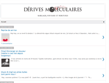 Tablet Screenshot of derives-moleculaires.blogspot.com