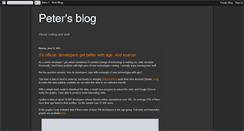 Desktop Screenshot of coding-and-more.blogspot.com