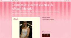 Desktop Screenshot of abigailmacedo.blogspot.com