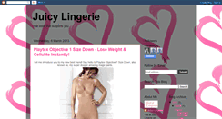 Desktop Screenshot of juicylingerie.blogspot.com