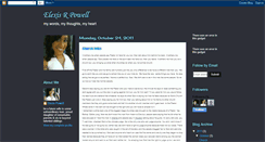 Desktop Screenshot of elexispowell.blogspot.com