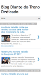 Mobile Screenshot of diantedotronodedicado.blogspot.com
