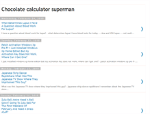 Tablet Screenshot of chocolatcalculatsuperma.blogspot.com