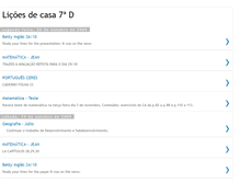 Tablet Screenshot of licoesdecasa7d.blogspot.com