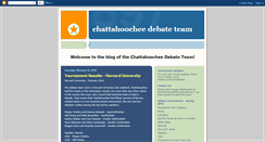 Desktop Screenshot of hoochdebate.blogspot.com