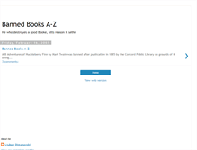 Tablet Screenshot of bannedbooks-a-z.blogspot.com