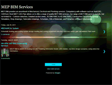 Tablet Screenshot of mepbimservices.blogspot.com