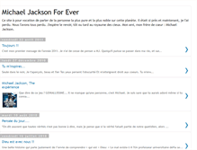 Tablet Screenshot of michaeljacksonforme.blogspot.com