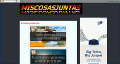 Desktop Screenshot of miscosasjuntas.blogspot.com