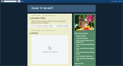 Desktop Screenshot of escola21deabril2007.blogspot.com