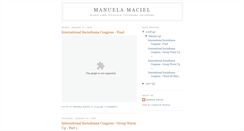 Desktop Screenshot of manuelamaciel.blogspot.com