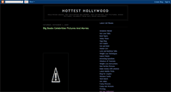 Desktop Screenshot of hottest-hollywood.blogspot.com