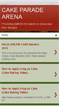 Mobile Screenshot of cakeparadearena.blogspot.com