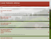 Tablet Screenshot of cakeparadearena.blogspot.com