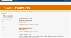 Desktop Screenshot of blackhawkparts.blogspot.com