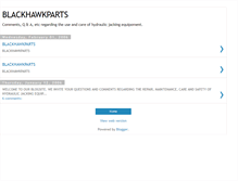 Tablet Screenshot of blackhawkparts.blogspot.com