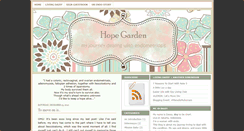 Desktop Screenshot of myhopegarden.blogspot.com