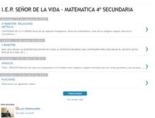 Tablet Screenshot of matematica-cuarto.blogspot.com