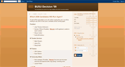 Desktop Screenshot of busudecision09.blogspot.com