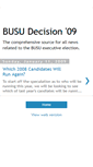 Mobile Screenshot of busudecision09.blogspot.com