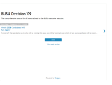 Tablet Screenshot of busudecision09.blogspot.com