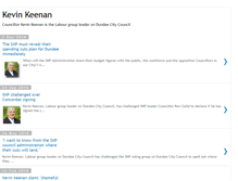 Tablet Screenshot of councillorkevinkeenan.blogspot.com
