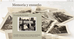 Desktop Screenshot of memoriayensueno.blogspot.com