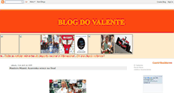 Desktop Screenshot of blogdovalente.blogspot.com