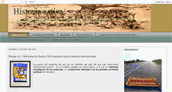 Desktop Screenshot of hablemosdehistorias.blogspot.com