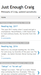 Mobile Screenshot of justenoughcraig.blogspot.com