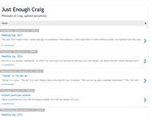 Tablet Screenshot of justenoughcraig.blogspot.com