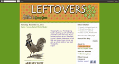 Desktop Screenshot of elliesleftovers.blogspot.com