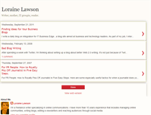 Tablet Screenshot of loraine-lawson.blogspot.com