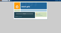 Desktop Screenshot of hot-beach-girls.blogspot.com