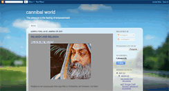 Desktop Screenshot of cannibalworld.blogspot.com